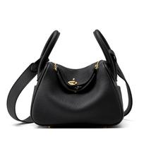 Moterų krepšys Lindy Foreskin Vienos peties Crossbody krepšys Pagalvės krepšys Viskas Mažas krepšys 18*9*13 juoda