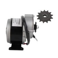 24 V 250 W redukcinis elektrinis variklis Pavarų redukcinis elektros variklis su 13 dantų žvaigždute