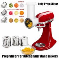 Skirtas Kitchenaid stacionariam maišytuvui, salotų gaminimo priedai, pjaustyklė, smulkintuvas, Fresh Prep daržovių pjaustyklė, 3 peiliukai agurkams, morkoms United States