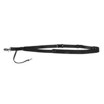 Camera Shoulder Strap Leather Widened Vintage Style Strap Harness for Digital SLR Cameras Black juoda