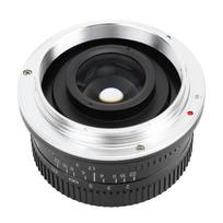 50mm F1.7 viso kadro didelės diafragmos rankinio fokusavimo objektyvas EF tvirtinimui DSLR kameroms Daugiasluoksnis