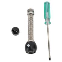 25MM kanalizacijos tikrinimo kameros galvutė IP68 atspari vandeniui nutekėjimo vamzdyno kameros galvutės priedas su 6 LED