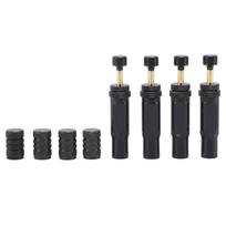 4pcs Automatic Air Vent Valve Exhaust Air Release Valve Compact Pressure Relief Valve Aluminum