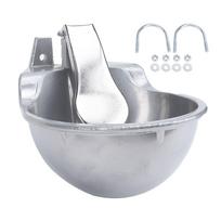 Livestock Automatic Waterer Bowl Alloy Easy Installation Drinking Water Trough for Pig Goat Sheep