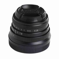 25 mm F1.8 M43 rankinio portreto fiksuoto židinio nuotolio objektyvas beveidrodiniam fotoaparatui