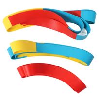 Golf Practice Target Rings Silicone 3 in 1 Colorful Thin Golf Putting Target Circles for Training
