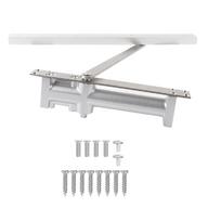 Aliuminio Automatinio Fiksavimo Paslėpti Hidrauliniai Buferiniai Durų Uždarytuvai 80KG Metalinės Detalės