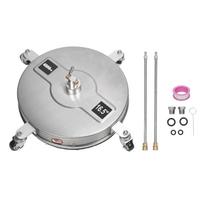 16.5 Inch Pressure Washer Surface Cleaner 4000psi Stainless Steel Power Surface Washer with 4