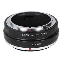 Fikaz FD NIK Z Aliuminio Lydinio Objektyvo Tvirtinimo Adapterio Žiedas Canon FD Objektyvui ant Nikon Z tvirtinimo