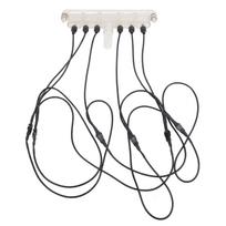 12V LED RGB Vandens Užuolaidos Purkštukas Baseino Krioklio Išleidimo Anga Tvenkiniui Žuvų Tvenkiniui