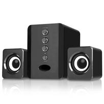 D-202 USB laidiniai kombinuoti garsiakalbiai Kompiuterio garsiakalbiai Žemųjų dažnių stereo muzikos grotuvas Žemųjų dažnių garsiakalbio garso dėžutė