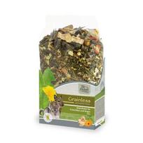 Visavertis begrūdis šinšilų pašaras, JR Grainless Mix, 650 g