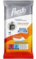 Drėgnos servetėlės ​​virtuvei, viryklėms ir orkaitėms Dual Action 40 vnt.