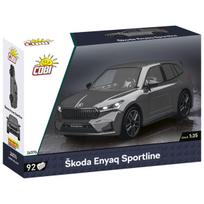Mažasis modelis - COBI - Škoda Enyaq Sportline - 92 dalys - 1:35 - Vaikams nuo 6 metų