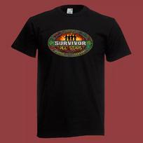 Survivor All Stars Žaidimų Šou TV Laida Marškinėliai XL