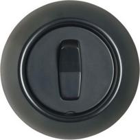 Rocker switch, 2 way, 16A, 250V, black, Renova WDE007022 | 3606480330773