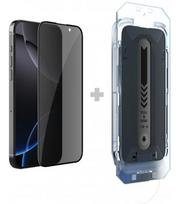 Apsauginis grūdintas stiklas 0.25mm Apple iPhone 16 Pro Max telefonui "Nillkin TG Guardian 2.5D Privacy (Applicator)"