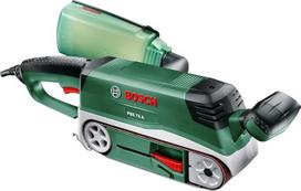 "Bosch" juostinis šlifuoklis PBS 75 A (710 W, šlifavimo paviršius: Diržo matmenys: 76 x 165 mm, juostos matmenys: 75 x 533 mm, 1x šlifavimo juosta K 80, kartoninėje pakuotėje)