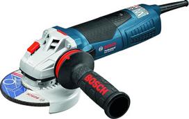 "Bosch" profesionalus kampinis šlifuoklis GWS 19-125 CIE, 19 mm skersmens lęšis, 125 mm skersmens kartonas, 1900 W, 1 vnt., 060179P002