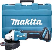 Akumuliatorinis kampinis šlifuoklis "Makita Solo DGA504ZJ" su "Makpac