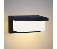 Brilagi - LED sieninis šviestuvas su jutikliu, įkraunamas saulės energija BRICKY LED/5W/6V IP65