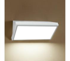 Brilagi - LED sieninis lauko šviestuvas TRIANGLE LED/20W/230V balta IP65