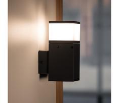Kanlux 38761-Lauko sieninis šviestuvas su lizdu DASTEN 1xG9/11W/230V IP44 juoda