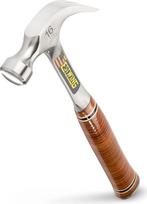 Estwing E16c lenktas plaktukas su odine rankena 16oz