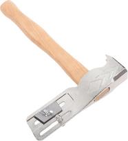 MWT 005 MH stogo dengimo kirvis 17oz Drywall Hammer Hatchet Magnetinis stogo dengimo kirvis Anglinio plieno čerpių plaktukas su medine rankena, skirtas stogo remontui, 13,4 colio