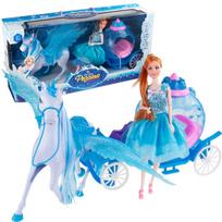 Lėlė su karieta ir pegasu