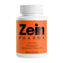 ZEINPHARMA, Omega-3 Ultra DHR, žuvų taukai smegenims (500mg DHA/105mg EPA), maisto papildas, N30