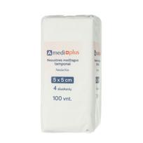 AMEDIPLUS, neaustinės medžiagos tamponai 5*5cm N100 
