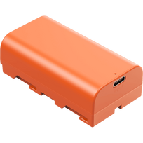 SmallRig Fotoaparato baterija NP-F550, USB-C, oranžinė