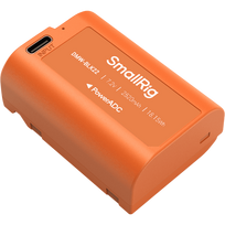 SmallRig Fotoaparato baterija DMW-BLK22, USB-C, oranžinė