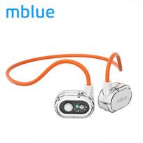 Originalios MEIZU mblue H02 Sportinės Belaidės Ausinės 55mAh V5.3 Bluetooth Ausinės Kabinamos Ausinės Belaidės Ausinės oranžinė