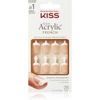 KISS Acrylic French Kit Priklijuojami nagai 28 vnt.