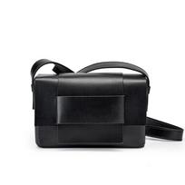 Crossbody Bag Neutral Soft Leather Woven Small Square Bag Men's Bag Tofu Bag Niche Design Single Shoulder Leather Women's Bag juoda