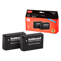 Hähnel Fotoaparato baterija Canon HL-E12 / LP-E12, dviguba pakuotė