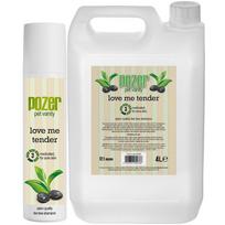 Pozer Love Me Tender Shampoo 4L - arbatmedžio aliejaus šampūnas šunims, turintiems odos problemų, koncentratas 1:12
