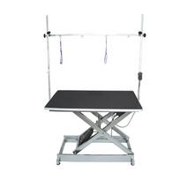 "Blovi Trenc" stalas su elektriniu pakėlimu, stalviršis 110 cm x 60 cm - Spalva: juoda