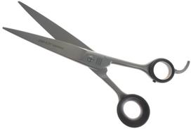 Gotta Solingen 8,25 colio (20 cm) tiesios žirklės su vienpusiais mikropjūviais, plačios.