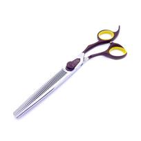 Geib Avanti Comfort Plus Thinning 7,5 "- profesionalios vienpusės filiravimo žirklės su ergonomiška rankena, 47 dantukai.