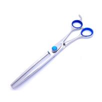 Geib Super Gator Thinning 7,5 "- profesionalios vienpusės filiravimo žirklės su ergonomiška rankena, pagamintos iš trigubai grūdinto nerūdijančio plieno, 48 dantukai.