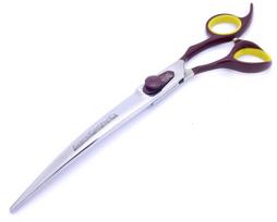 Geib Avanti Comfort Plus Curved Scissor - profesionalios lenktos žirklės su ergonomiška rankena ir mikro pjūviu - Dydis: 7,5 "