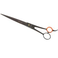 „Geib Gator 008 Straight Scissor“ - profesionalios japoniškos nerūdijančio plieno tiesios žirklės su juoda apdaila - Dydis: 9,5 ".