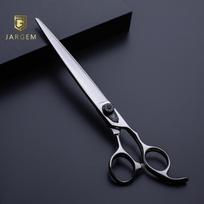 Jargem Strong Straight Scissors – tvirtos priežiūros žirklės su ilgais ašmenimis ir dekoratyviniu varžtu – Dydis: 8 colio