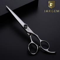 Jargem Straight Scissors - tiesios priežiūros žirklės su ergonomiška rankena ir dekoratyviniu varžtu - Dydis: 7,5 "