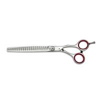 Geib Entree Chunker 7,5 "- profesionalios vienpusės filiravimo žirklės, pagamintos iš japoniško plieno, 21 dantukai.