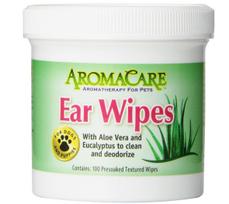 PPP Ear Wipes AromaCare 100 - patogūs ausų valymo servetėlės 100vnt.