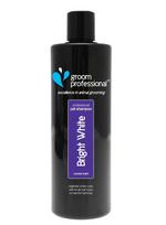 Groom Professional Bright White Shampoo - šampūnas baltam ir šviesiam kailiui 450ml.